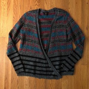 Jack by BB Dakota Striped Cardigan Sweater